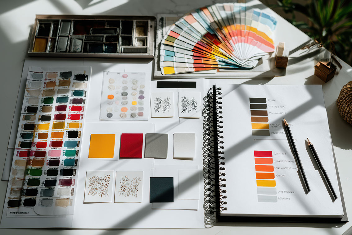 moodboard gymea sydney design agency